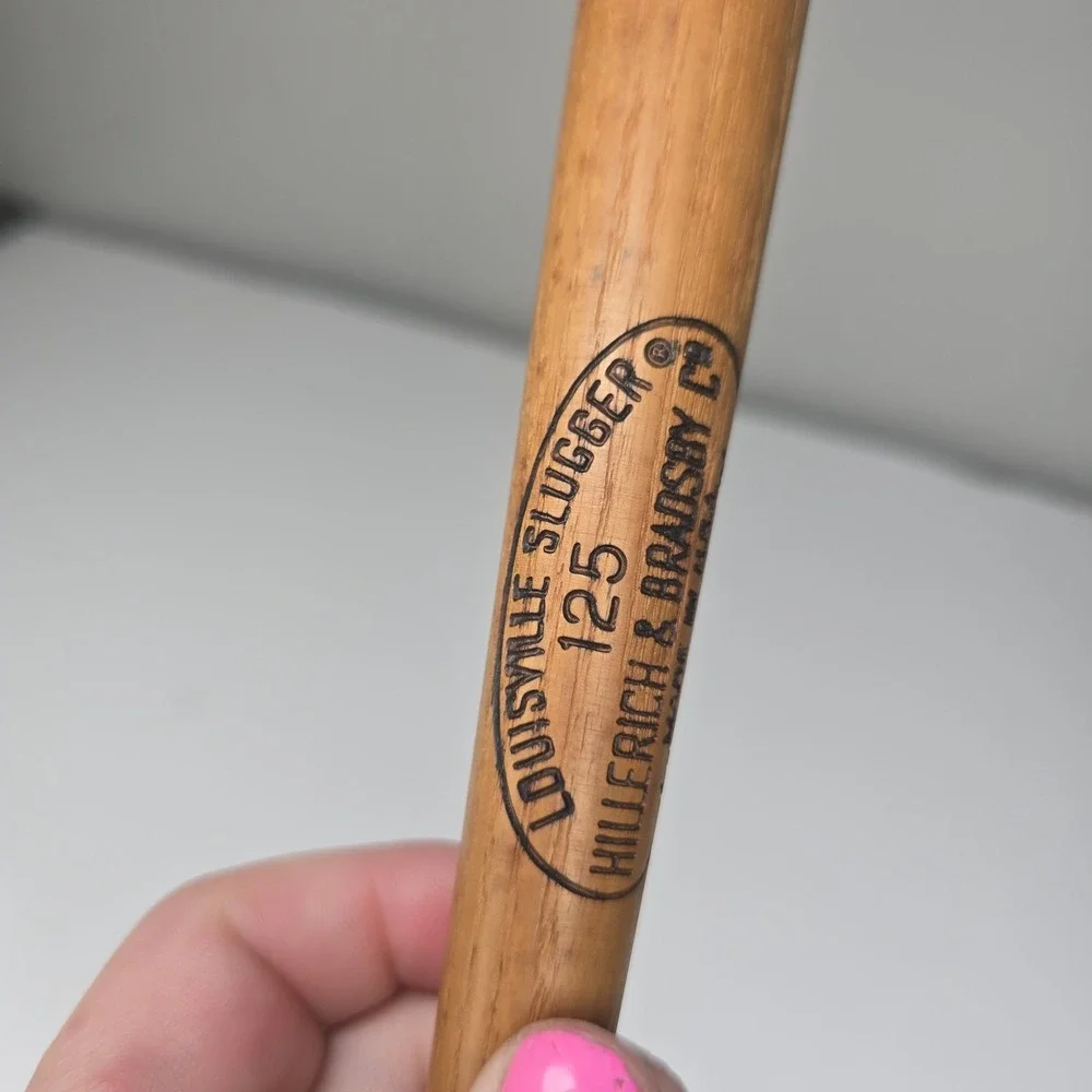 Louisville Slugger Cardinals Phillies Mini Baseball Bat Tim McCarver MLB RARE